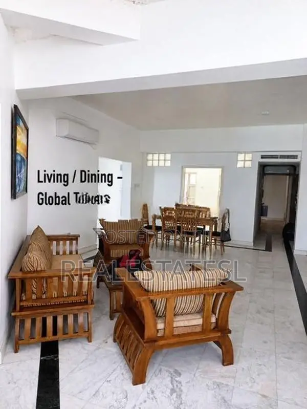 Furnished 3 bed 1700 Sqft Apartment for rent at Colombo 6 Marine drive