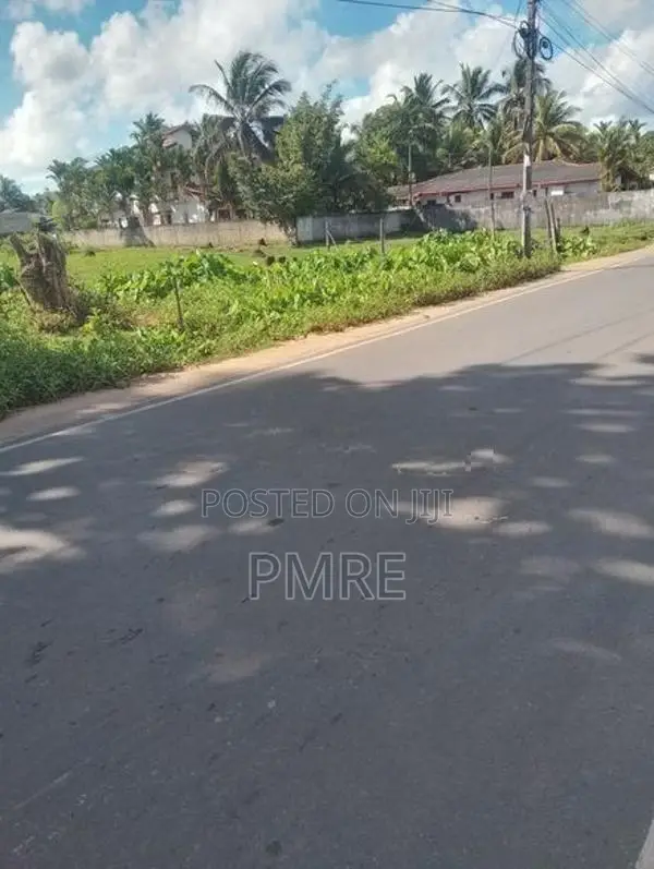 Main road facing land for sale Papiliyana