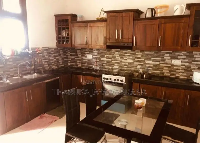 semi furnished twostory house for rent
