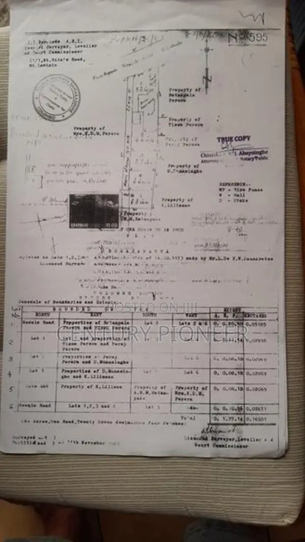 Land For Sale In Nawala - 8.18P