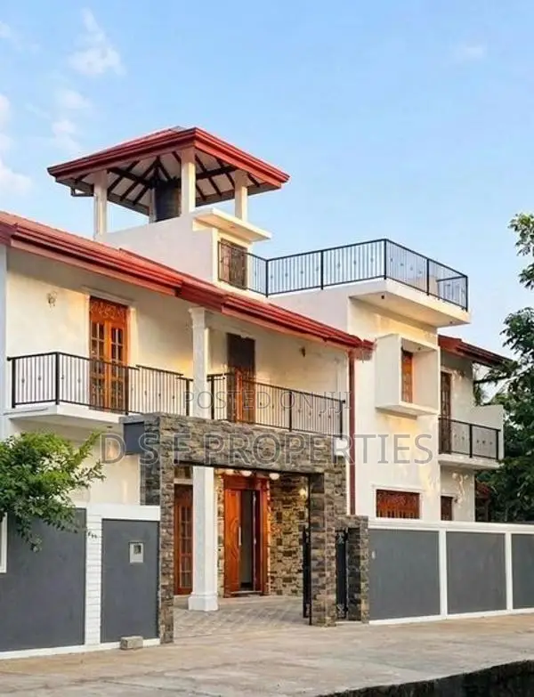 BRAND NEW THERE STORY LUXURY HOUSE IN FACING PADDY FIELD