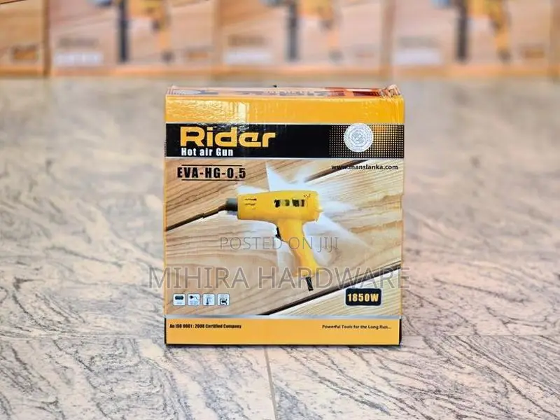 Hot Air Heat Gun Rider Brand 1850 Watts