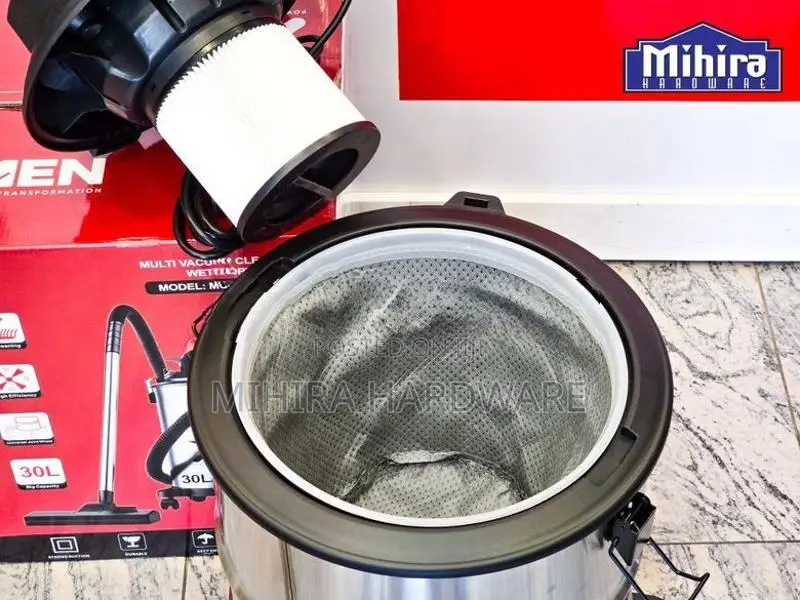 30L MEN Wet / Dry Vacuum Cleaner & blower Machine වැකුම් ක්ලීනර්