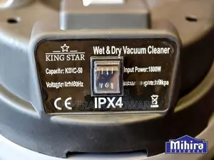 50L 1800 Watts Vacuum Cleaner Machine Wet / Dry with Blower King Star 
