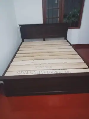 Teak Box Bed