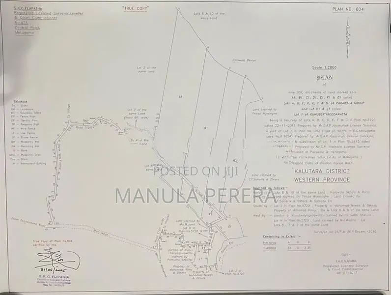 1 Acre Land For Sale In Wellipanna Kalutara