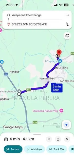 1 Acre Land For Sale In Wellipanna Kalutara
