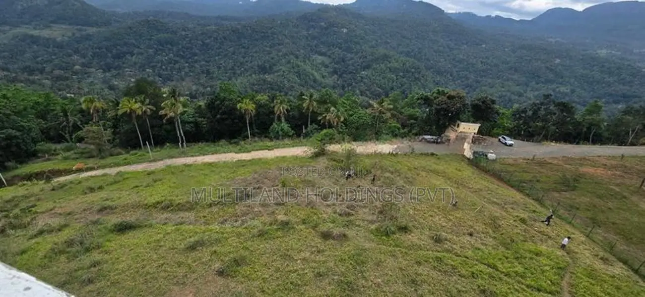 Super Mountain View Land For Sale in Kandy (ideal hotel project)