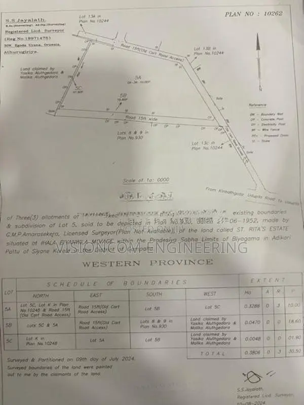 Land for Sale Kadawatha