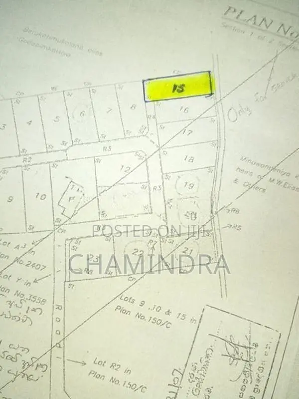 Land For Sale In Homagama, Near Nsbm Green University