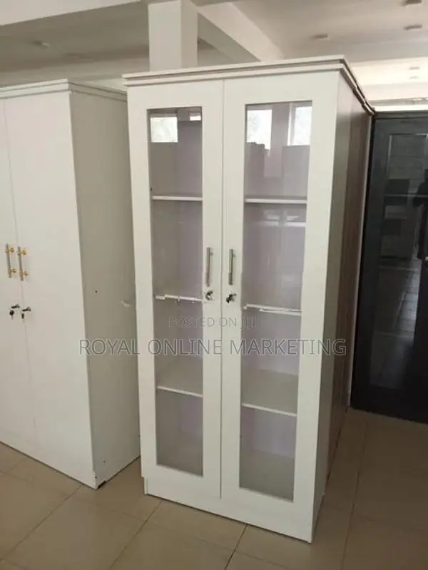 2 Door Melamine Office Cupboard (MC-5)