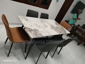 Luxury Dining Table with Chairs