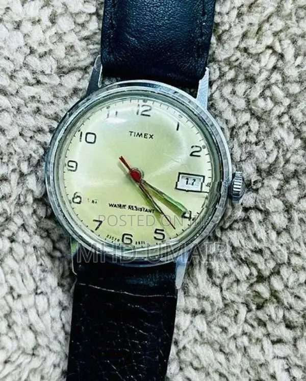 Timex Vintage Wind Watch Working Perfectly