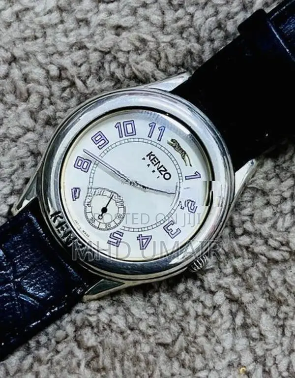 Kenzo 925 Solid Silver Watch Working Perfectly