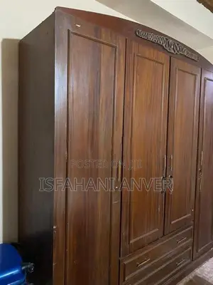 4 Door - Mahogany Wardrobe