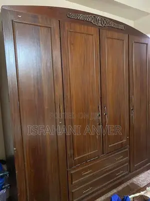 4 Door - Mahogany Wardrobe