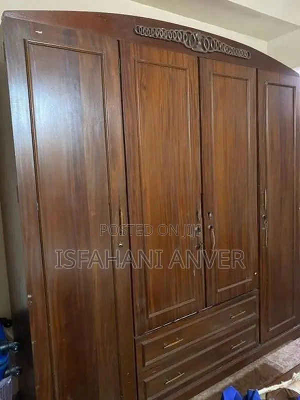 4 Door - Mahogany Wardrobe