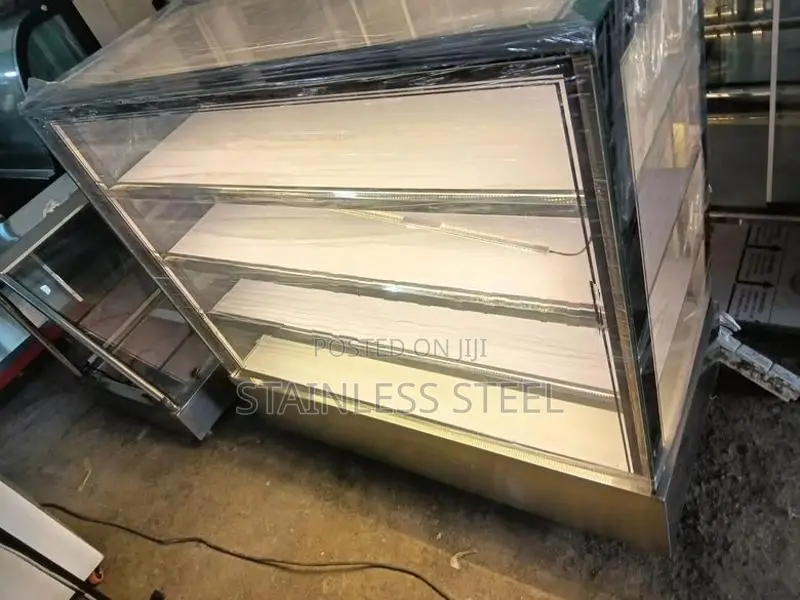 Stainless Steel Pastry Show Case Cupboard