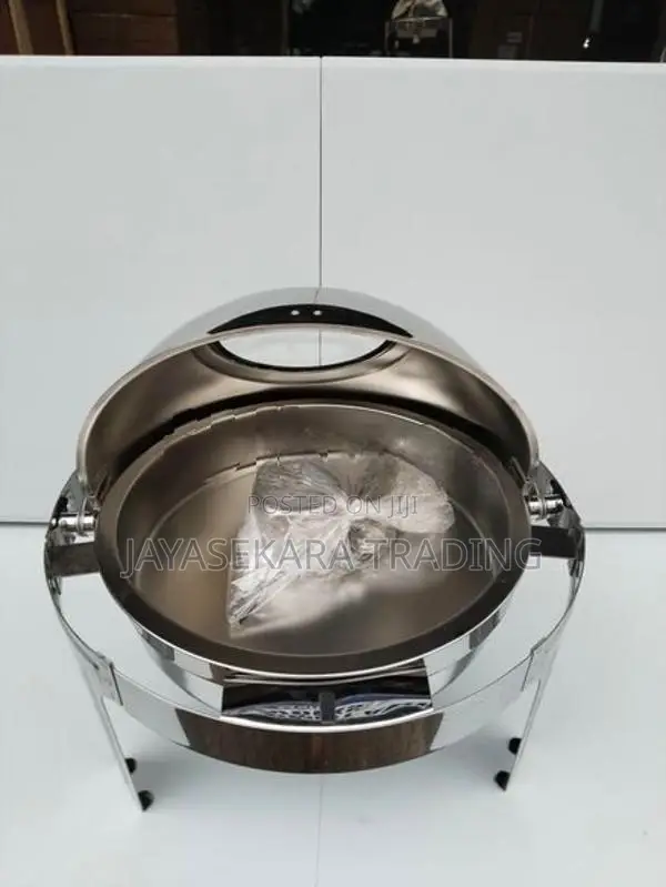 Round Roller Top Chafing Dish