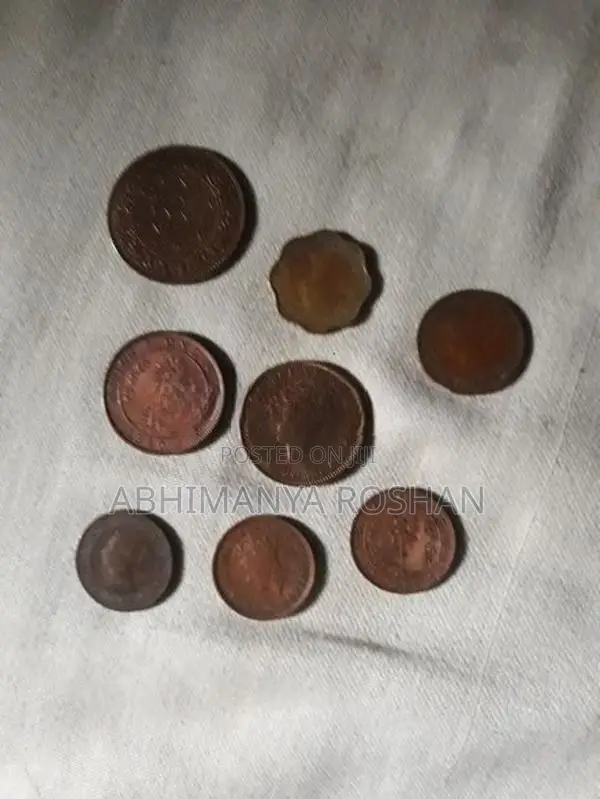Old Ceylon With Foreign Coins