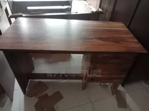 Melamine Writing Table with Cupboard 4 by 2