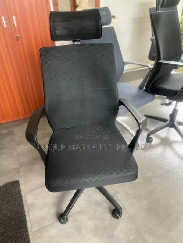 IMPORTED HI-BK PLASTIC BK OFFICE CHAIRS
