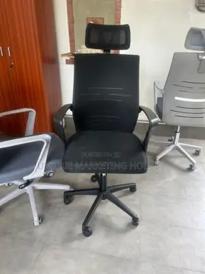 IMPORTED HI-BK PLASTIC BK OFFICE CHAIRS
