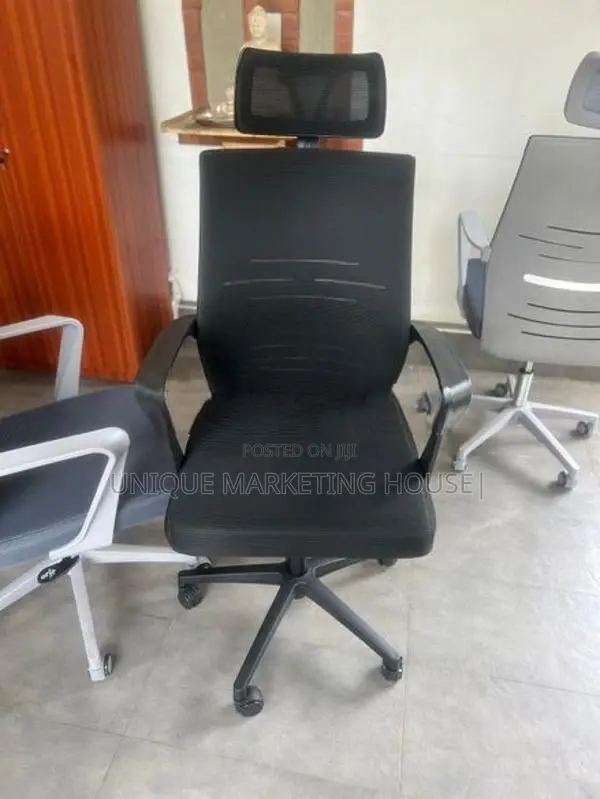IMPORTED HI-BK PLASTIC BK OFFICE CHAIRS