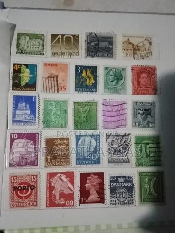 Foreign Stamps Album