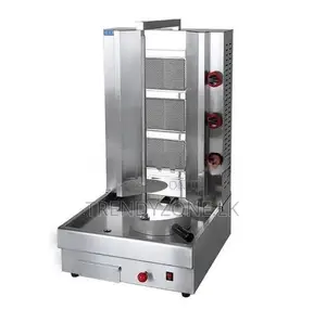 Industrial 3 burner shawarma machine