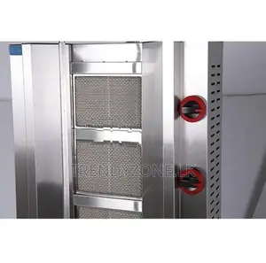 Industrial 3 burner shawarma machine