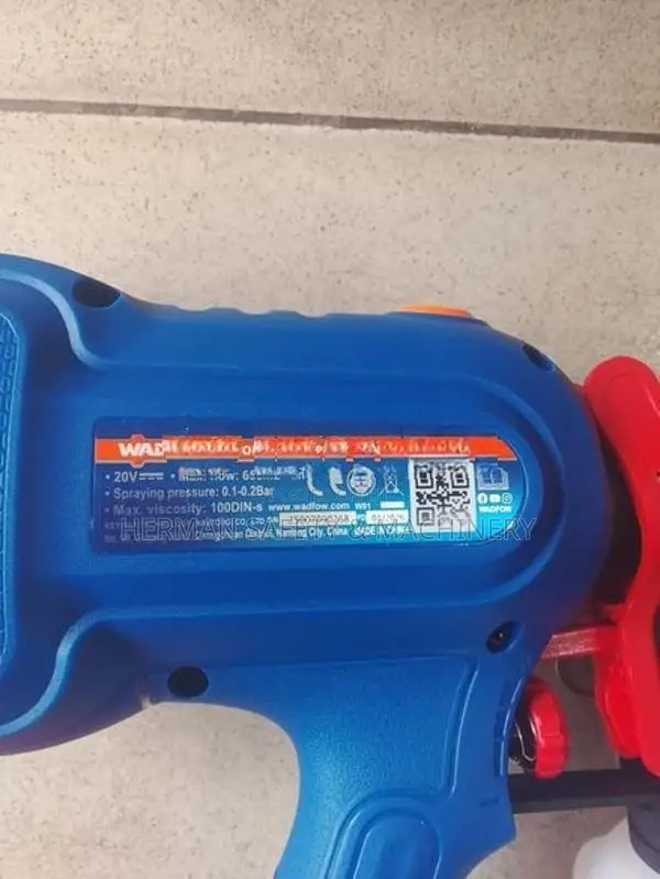 WADFOW 20V Cordless Paint Spray Gun Herman PT 1356