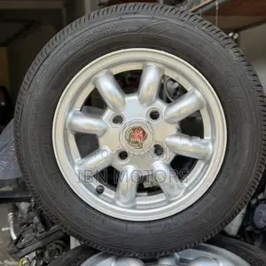 Alloy Wheel 12" with Tires 145/70 R12 60 T