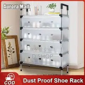 5 Layer Shoe Rack Lightweight Dust Shoes Storage