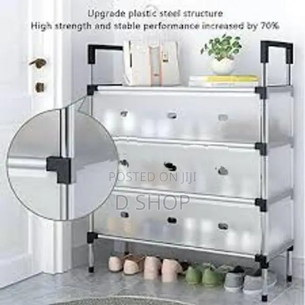 5 Layer Shoe Rack Lightweight Dust Shoes Storage