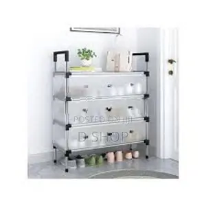 5 Layer Shoe Rack Lightweight Dust Shoes Storage