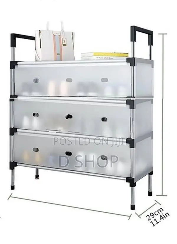 5 Layer Shoe Rack Lightweight Dust Shoes Storage
