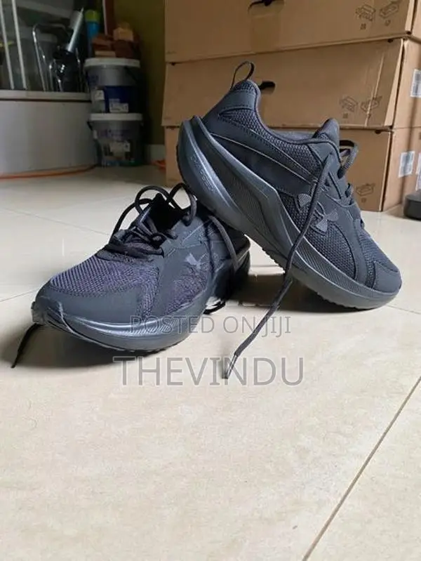 Under Armour Charged+ Assert 11 All Black (EUR 41 / UK 7)