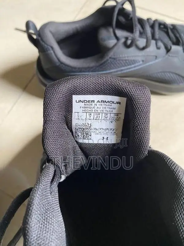Under Armour Charged+ Assert 11 All Black (EUR 41 / UK 7)
