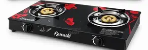 KAWASHI Double Glass Top Gas Cooker - HWGC86