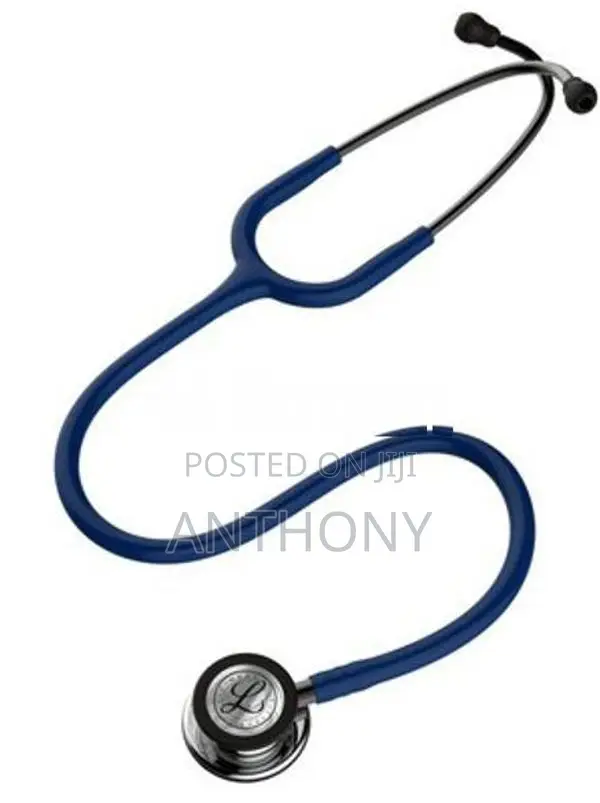 Littmann Classic III Stethoscope – Black Edition, Navy Blue (5863)