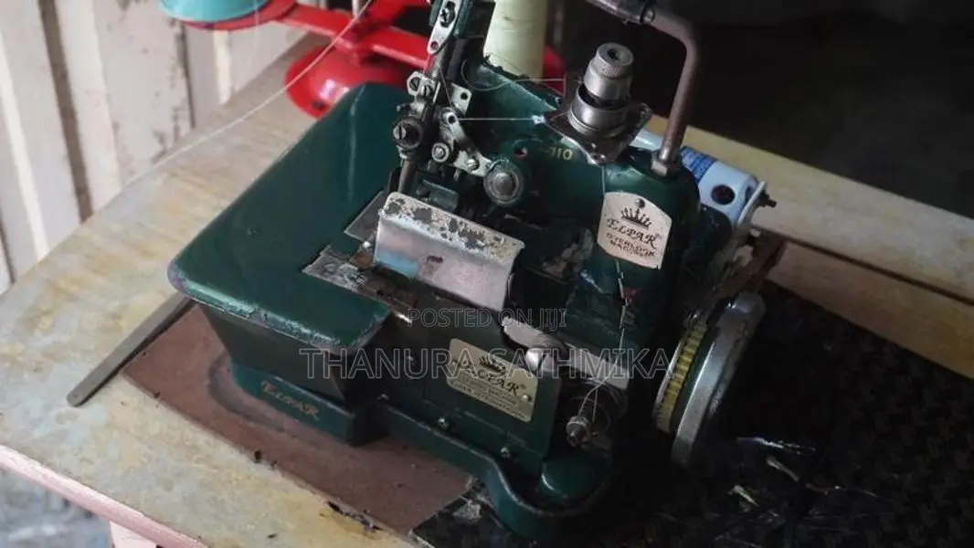 Elpar Overlock Sewing Machine With Motor