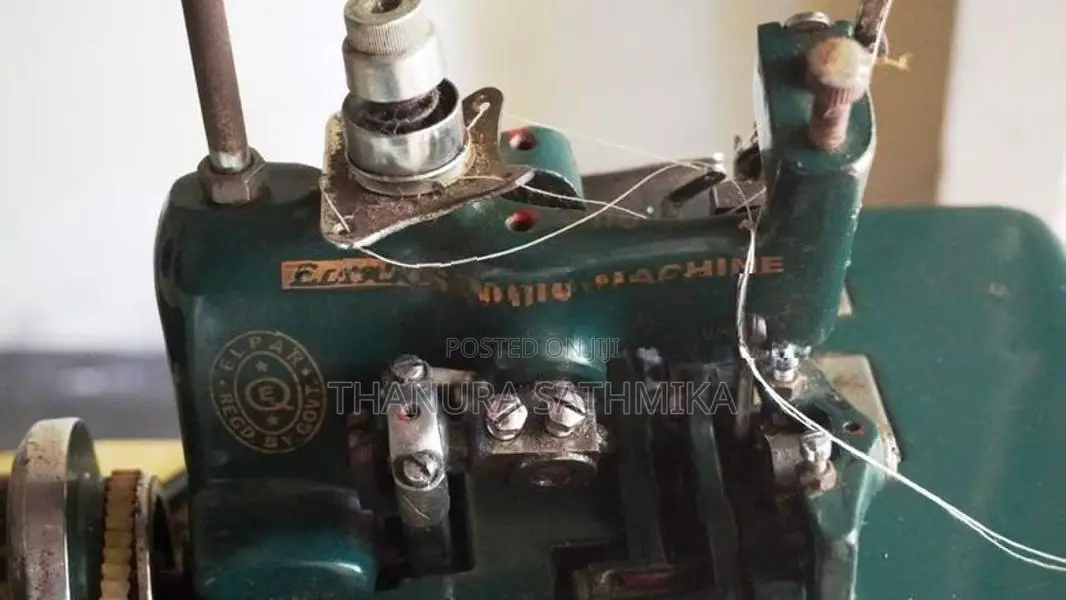 Elpar Overlock Sewing Machine With Motor