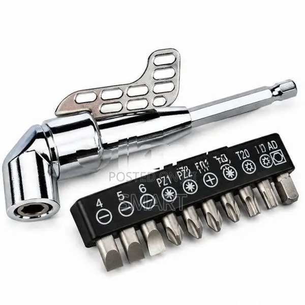 12 PCS Flexible Drill Bit Extension Tool Kit
