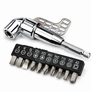 12 PCS Flexible Drill Bit Extension Tool Kit