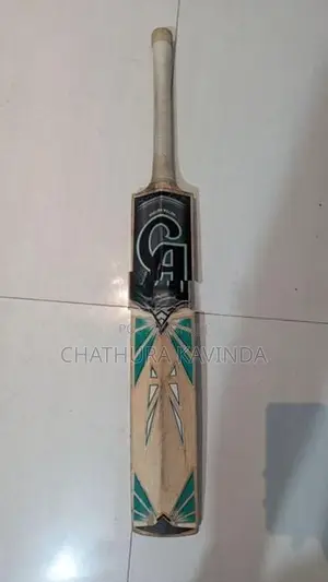 Cricket Bat With Helmet