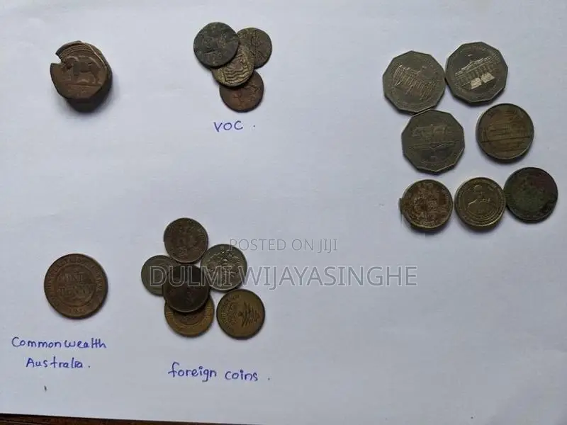 Old Coins With Notes