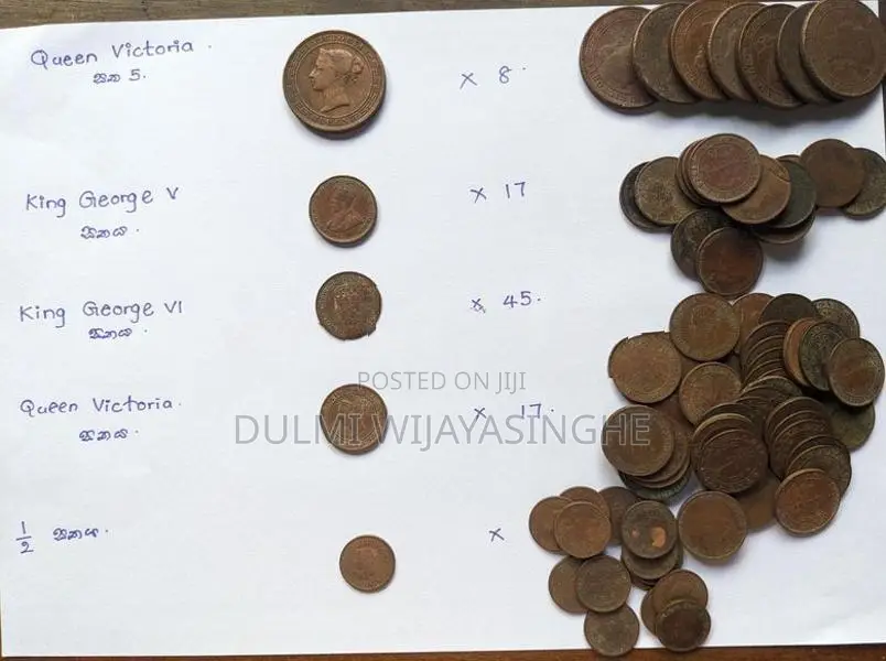 Old Coins With Notes