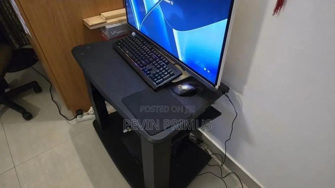 Black TV Stand