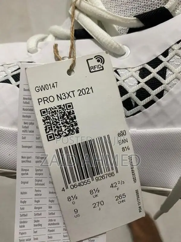 Adidas Pro N3XT 2021 Basketball Shoes - White New